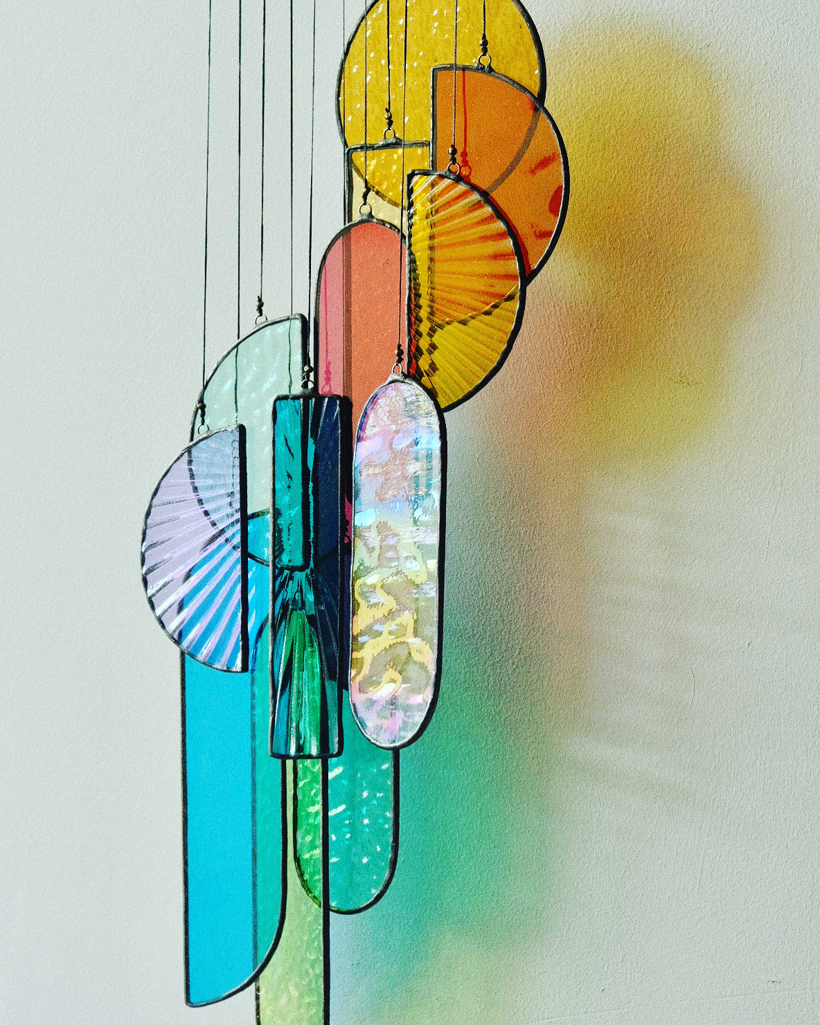 Solar Stained Glass Artwork