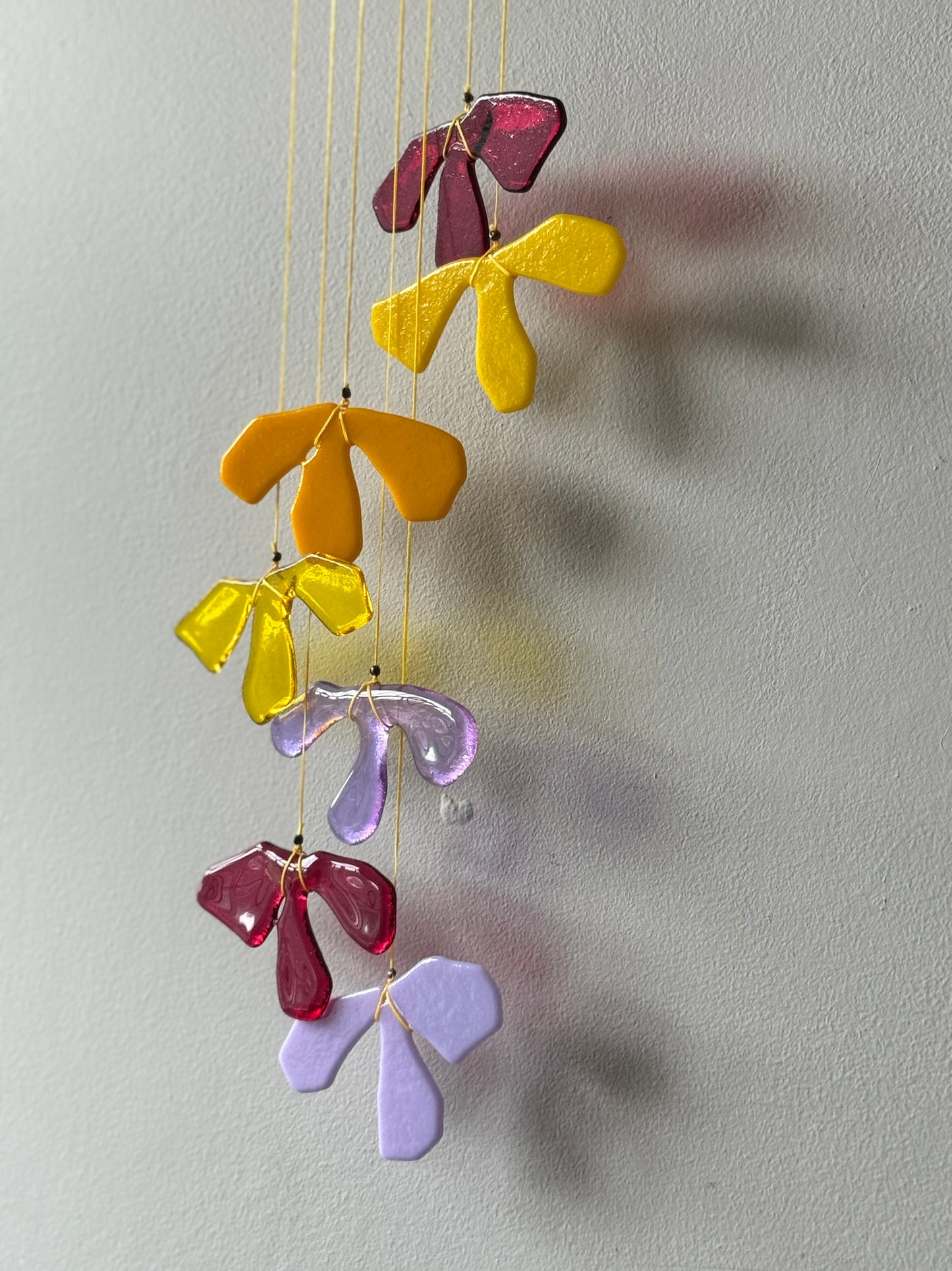 Petal 1 Fused Glass Sun Catcher