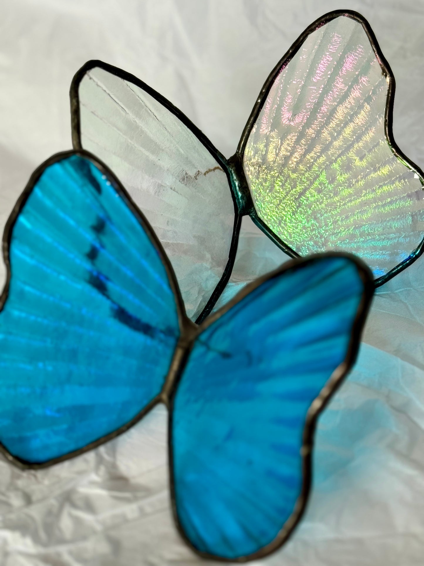 Morpho Butterfly Decorative Sculpture
