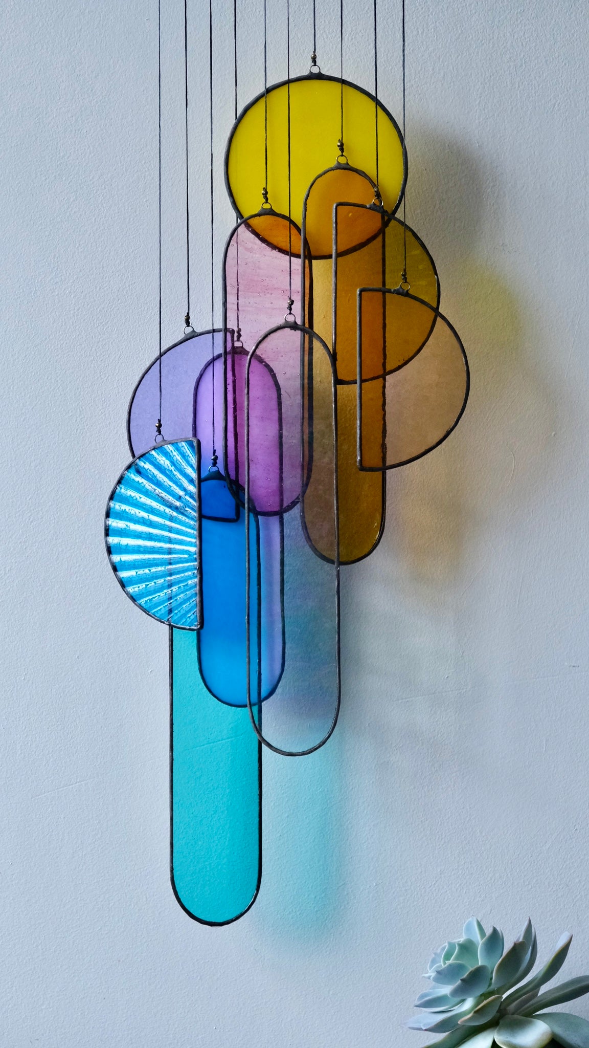 Spectrum 2 Stained Glass Sun Catcher