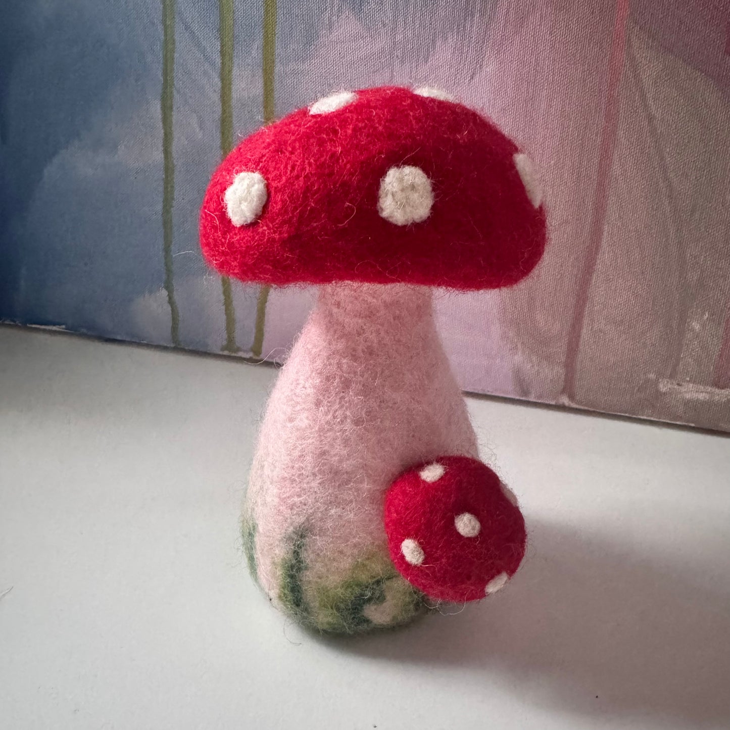 Red Felt Toadstool