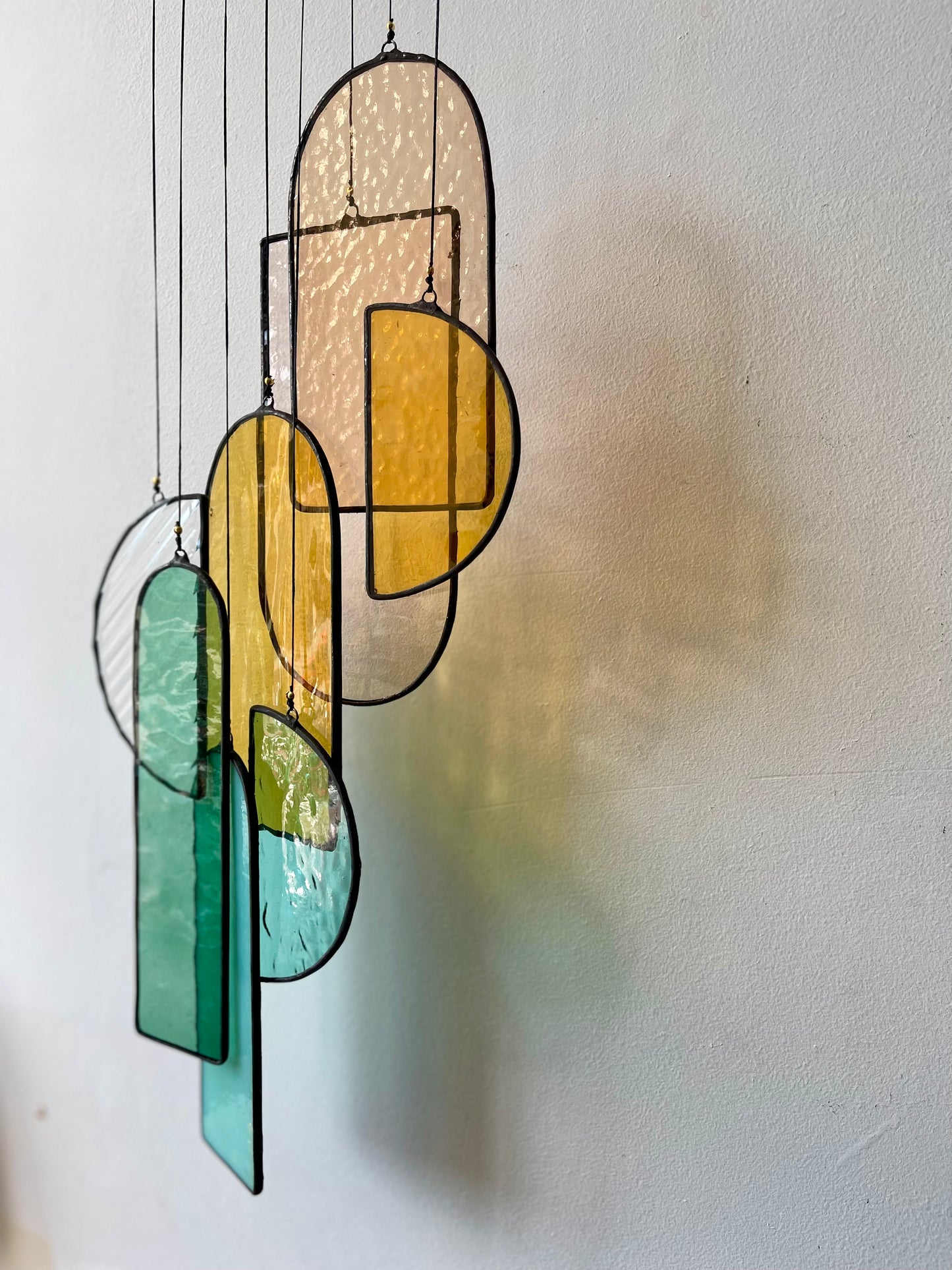 Autumn 3 Stained Glass Sun Catcher