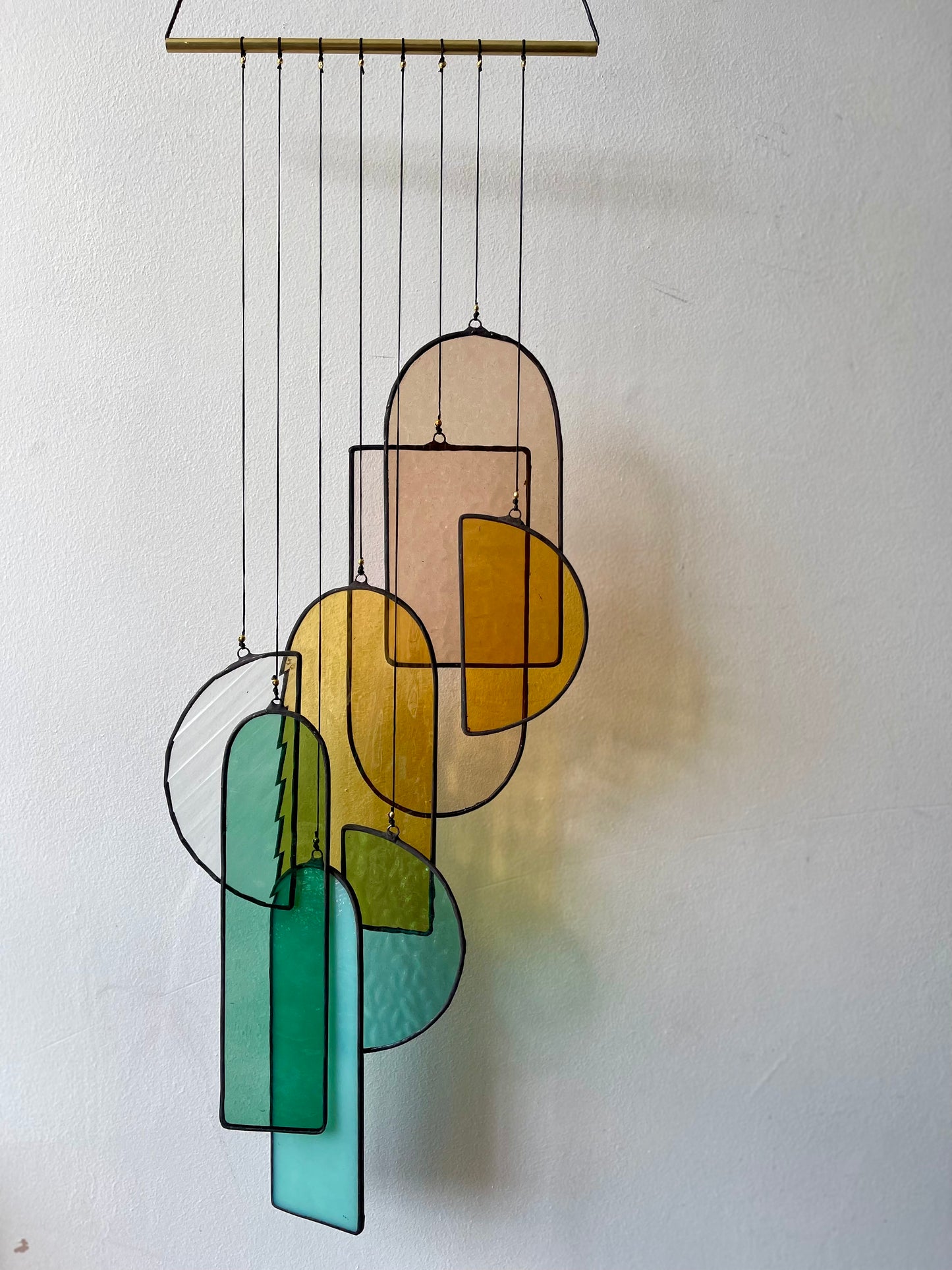 Autumn 3 Stained Glass Sun Catcher