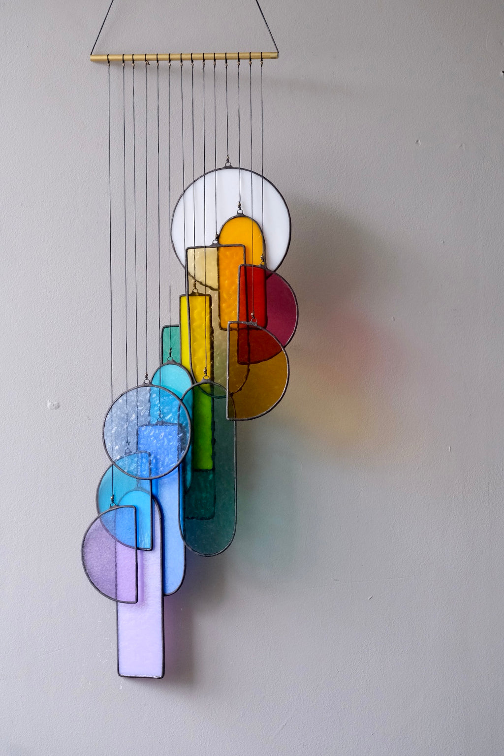 Sagrada Stained Glass Hanging Art