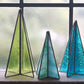 Sapin Trees Set of Three Aqua/Lime