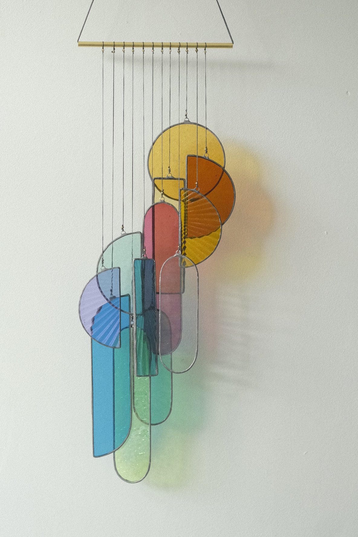 Solar Stained Glass Artwork