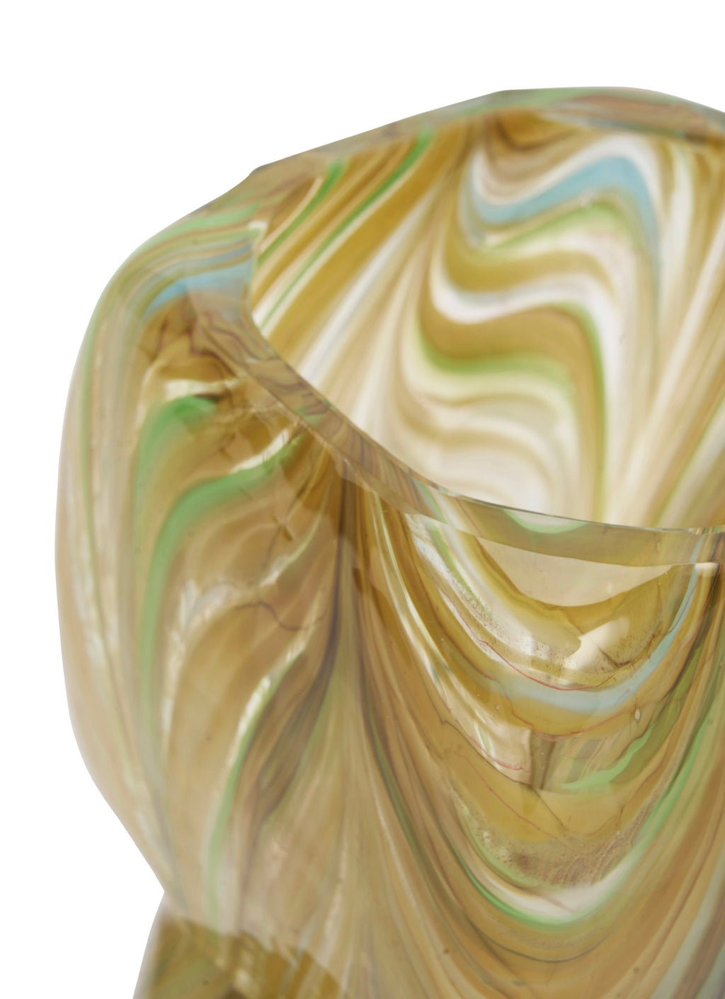 Square Swirl Vase