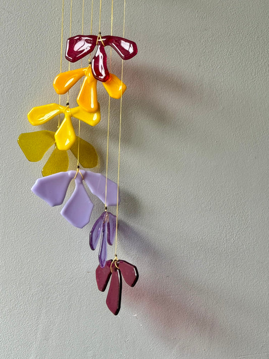 Petal 1 Fused Glass Sun Catcher