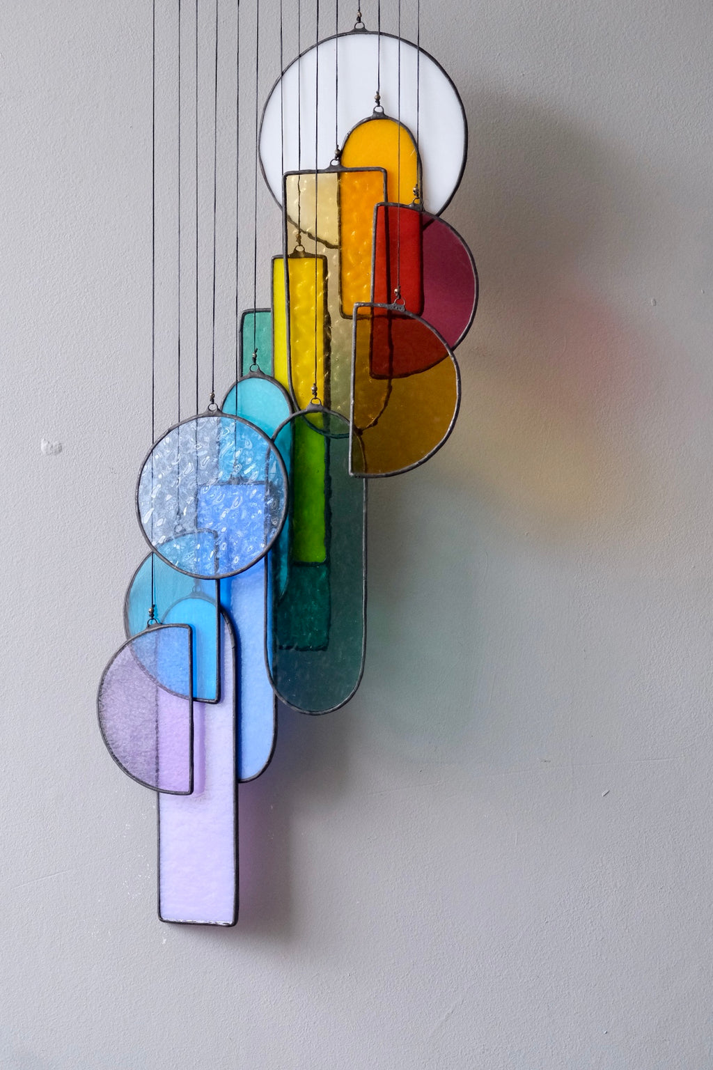 Sagrada Stained Glass Hanging Art