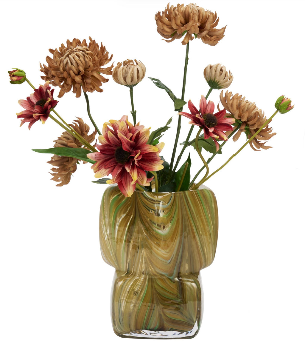 Square Swirl Vase