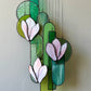 Magnolia Stained Glass Sun Catcher