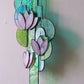 Purple 1 Lotus Stained Glass Sun Catcher