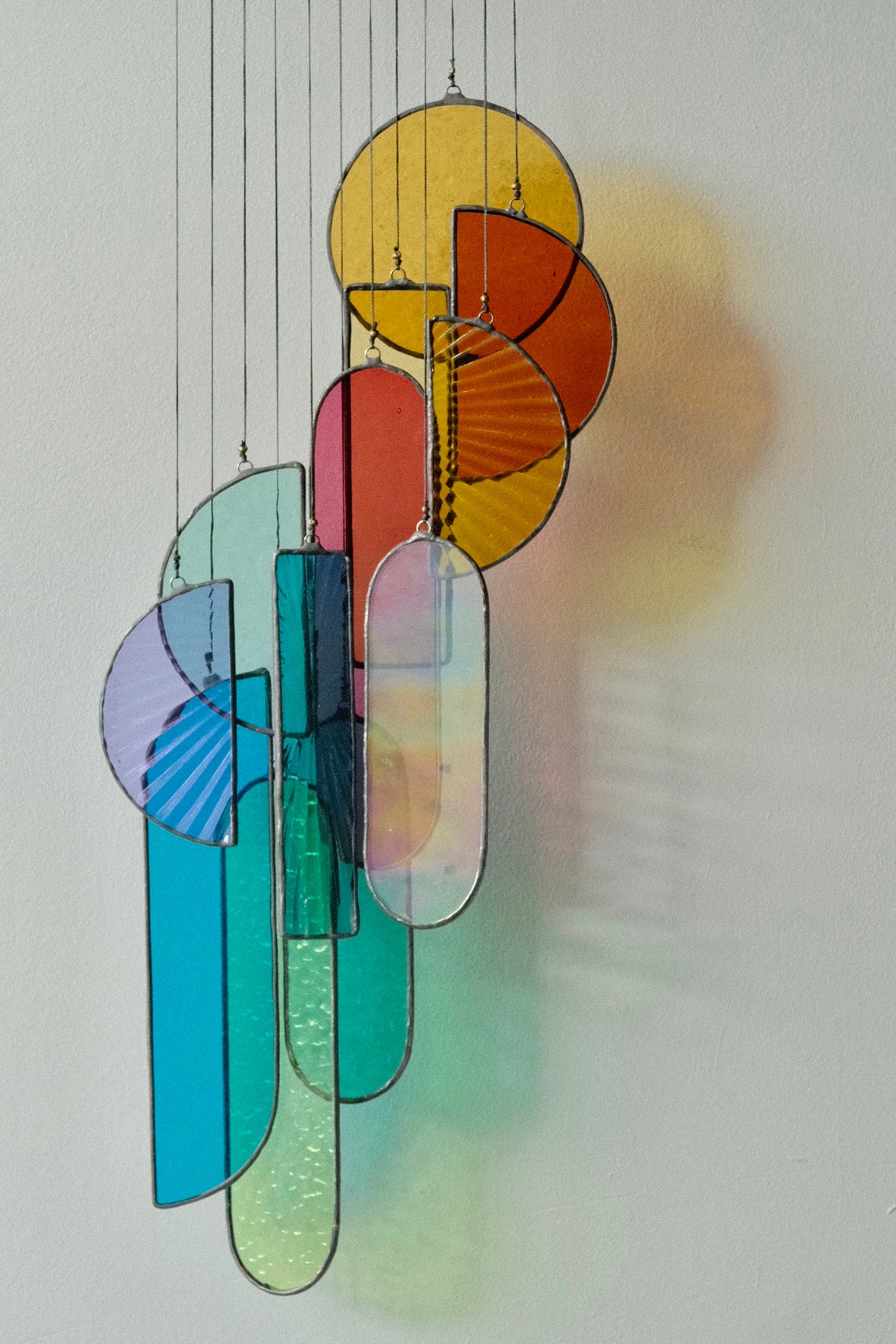 Solar Stained Glass Artwork