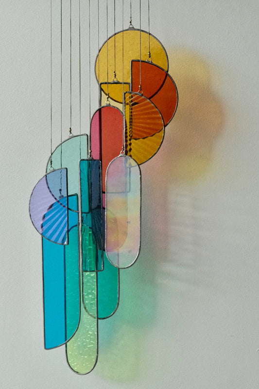 Solar Stained Glass Artwork