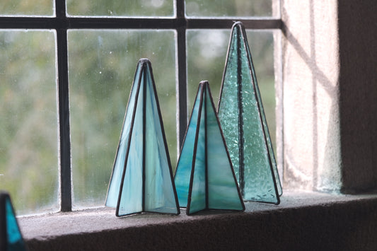 Sapin Trees Set of Three Pale Green