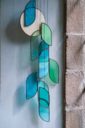 Luna 2 Stained Glass Hanging Art