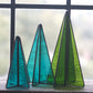 Sapin Trees Set of Three Teal