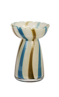 Striped Glass Vase