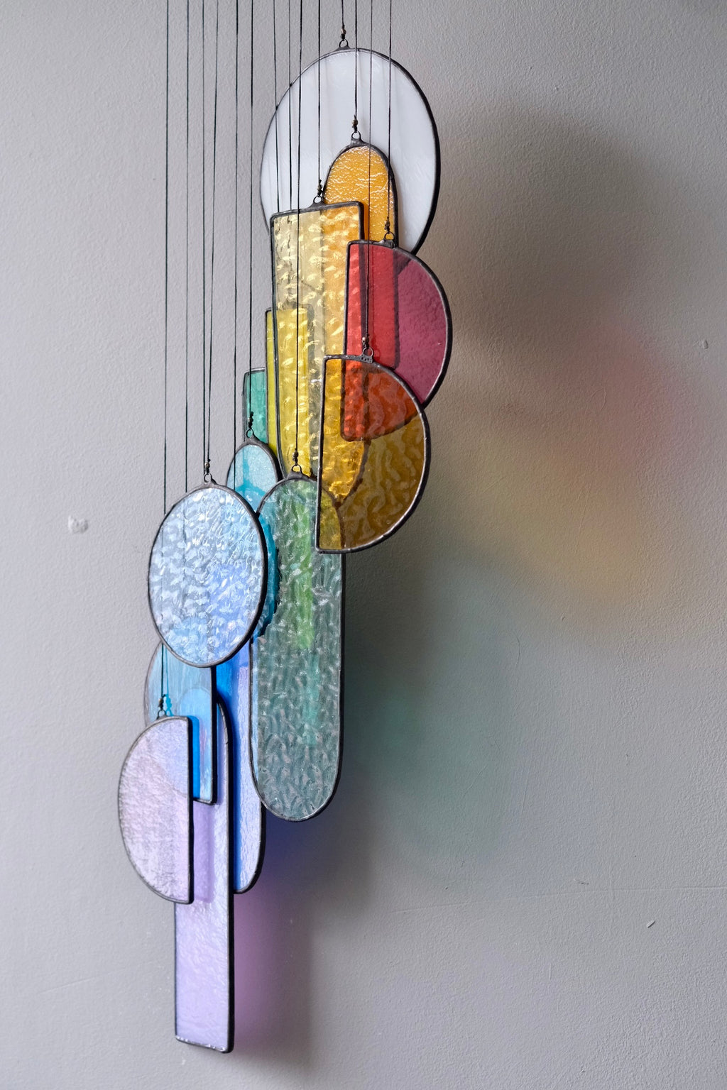 Sagrada Stained Glass Hanging Art