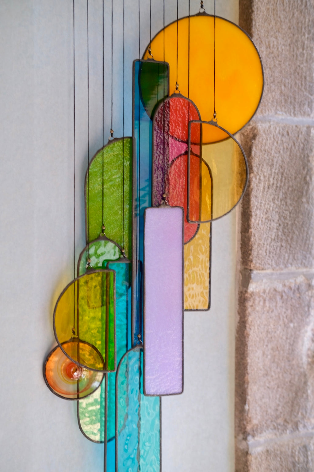 Fragments of Stained Glass Artwork #3