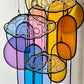 Cloud Stained Glass Sun Catcher