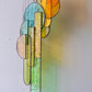 Autumn 2 Stained Glass Hanging Sculpture