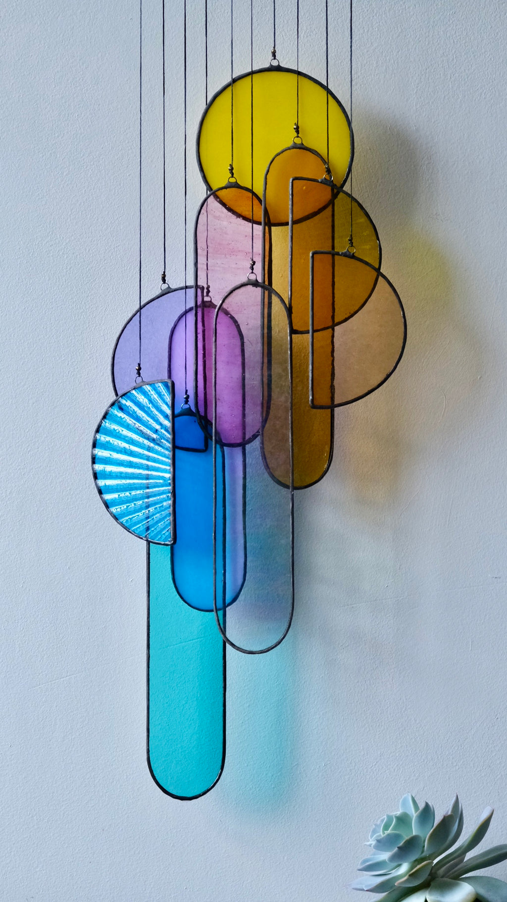Spectrum 2 Stained Glass Sun Catcher