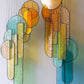 Autumn 2 Stained Glass Hanging Sculpture