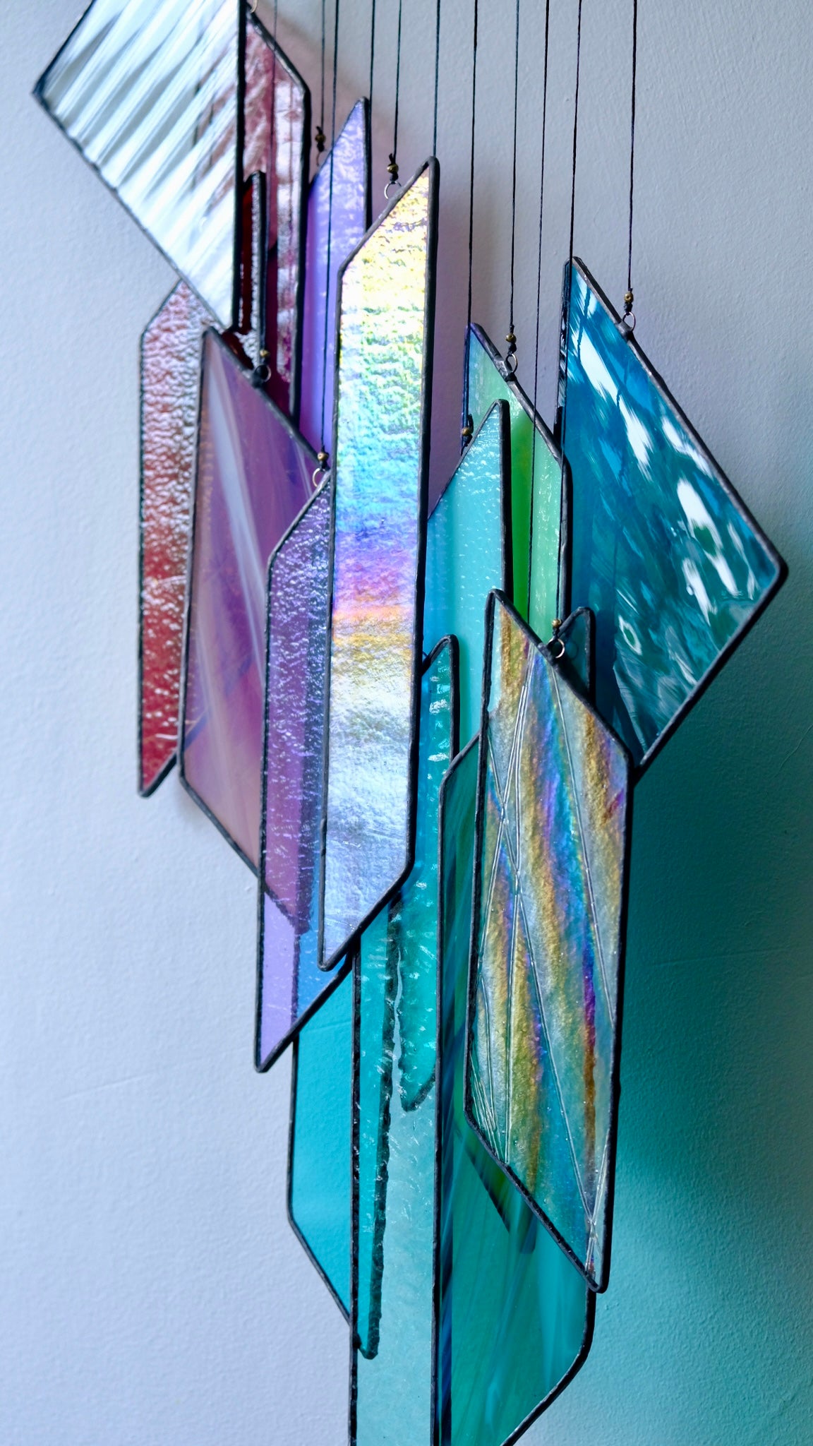 Aurora Stained Glass Sun Catcher