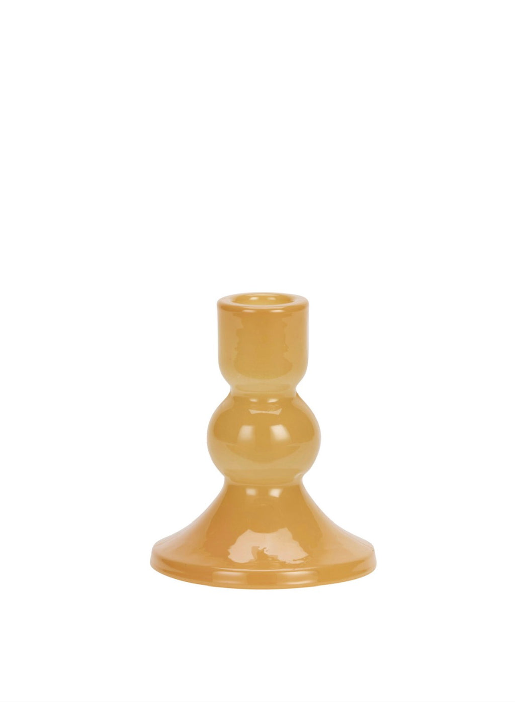 Small Bobbin Candle Holder