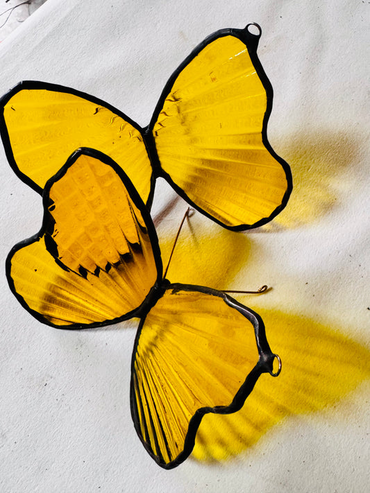 Brimstone Butterfly Decorative Sculpture