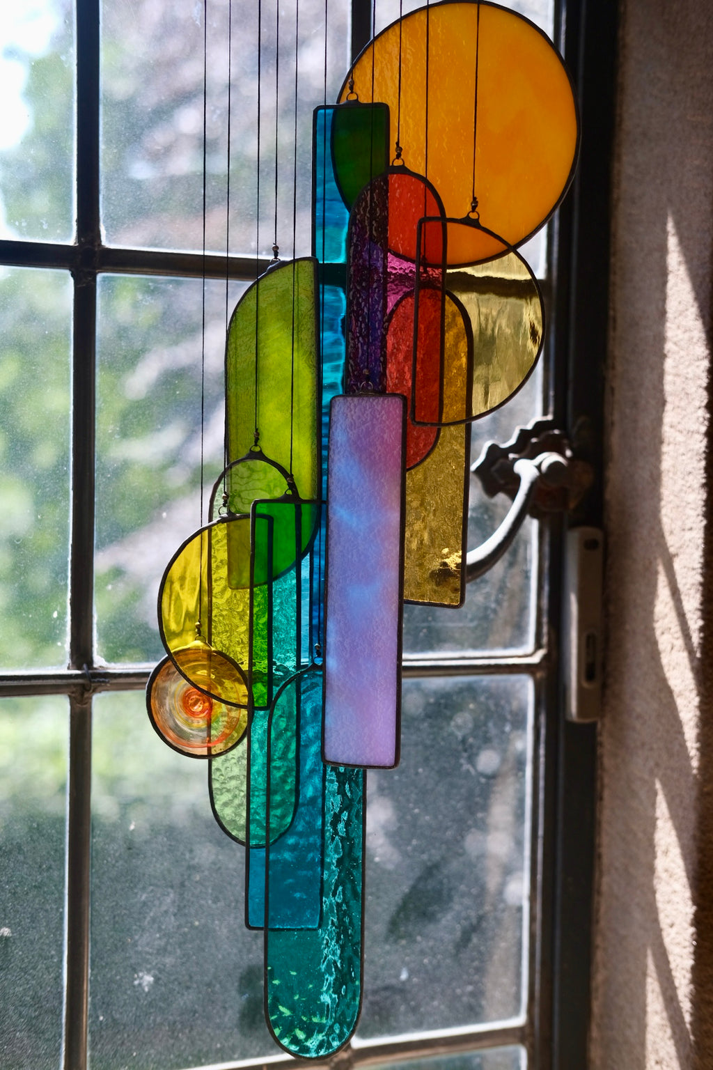 Fragments of Stained Glass Artwork #3