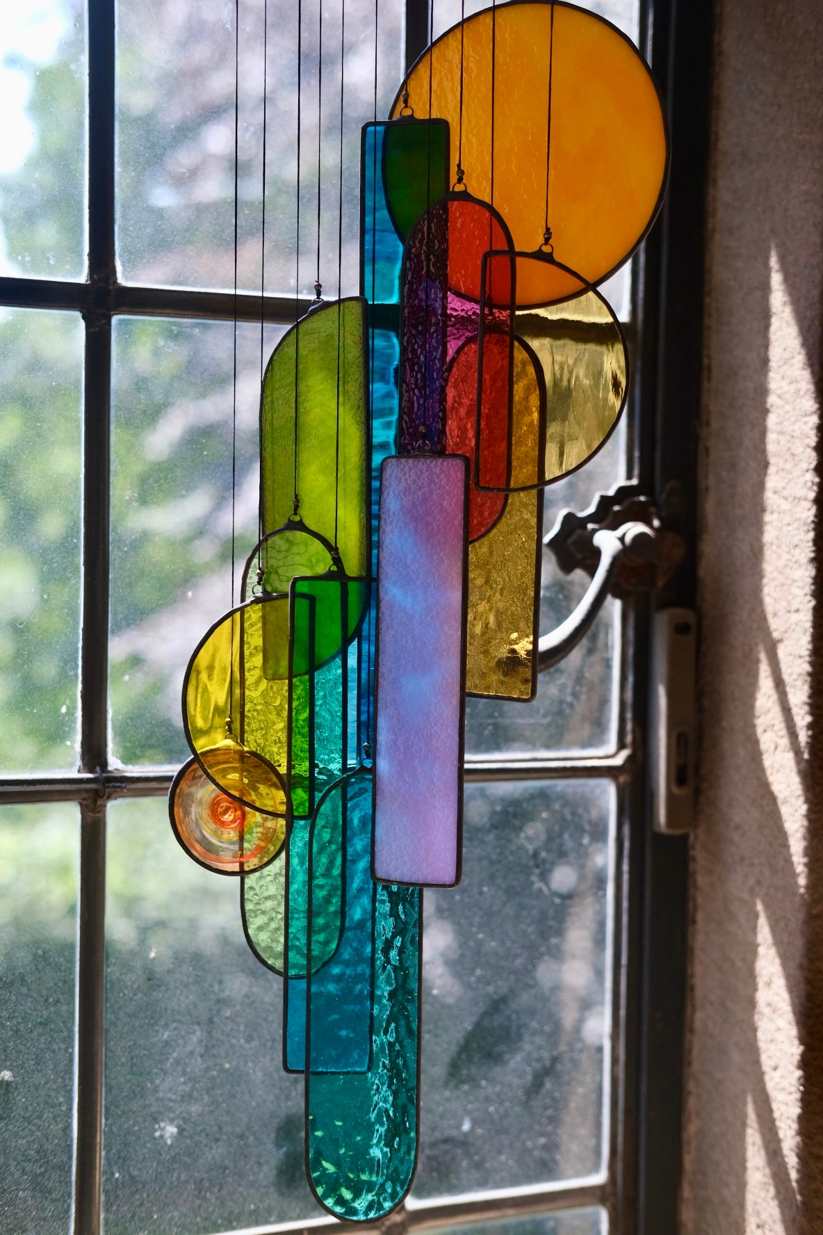 Fragments of Stained Glass Artwork #3