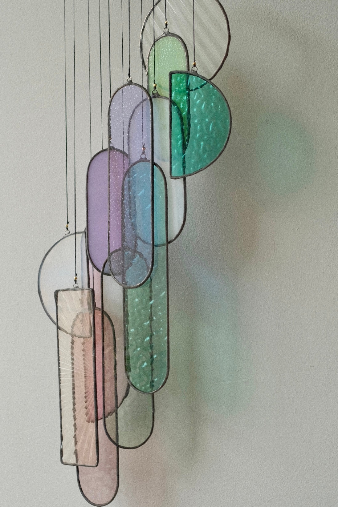 Pastel Stained Glass Sun Catcher
