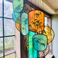 Lantern Stained Glass Hanging Art