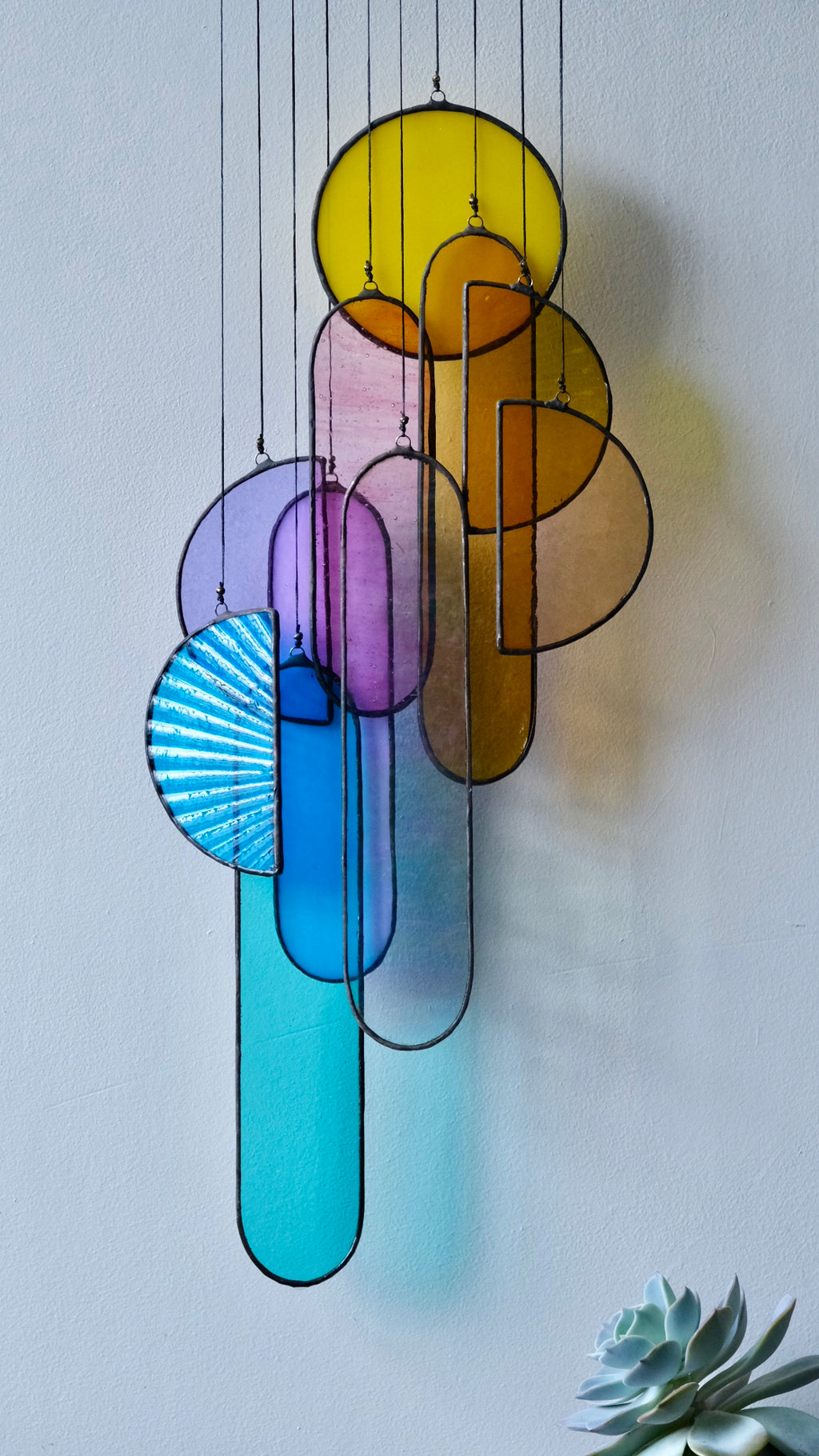 Spectrum 2 Stained Glass Sun Catcher