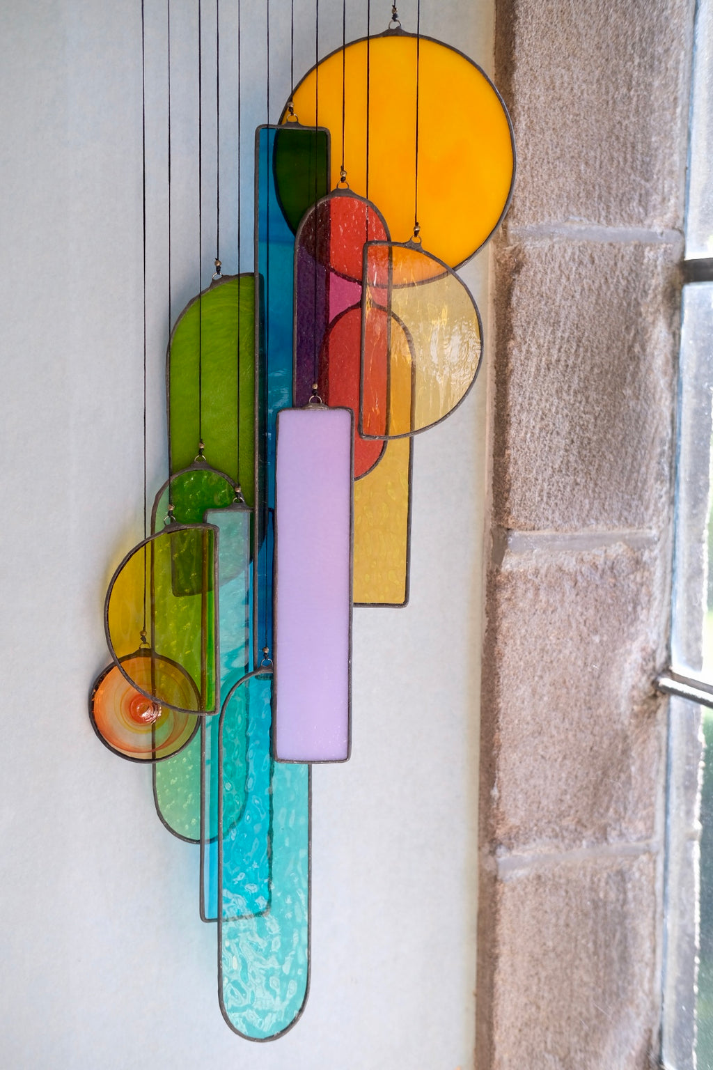 Fragments of Stained Glass Artwork #3
