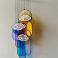 Cloud Stained Glass Sun Catcher