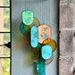 Lantern Stained Glass Hanging Art