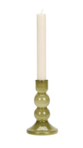 Bobbin Glass Candle Holder