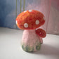 Orange Felt Toadstool