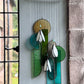 Snowdrop 1 Stained Glass Hanging Sculpture