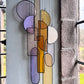 Winter Sun Stained Glass Hanging Sculpture