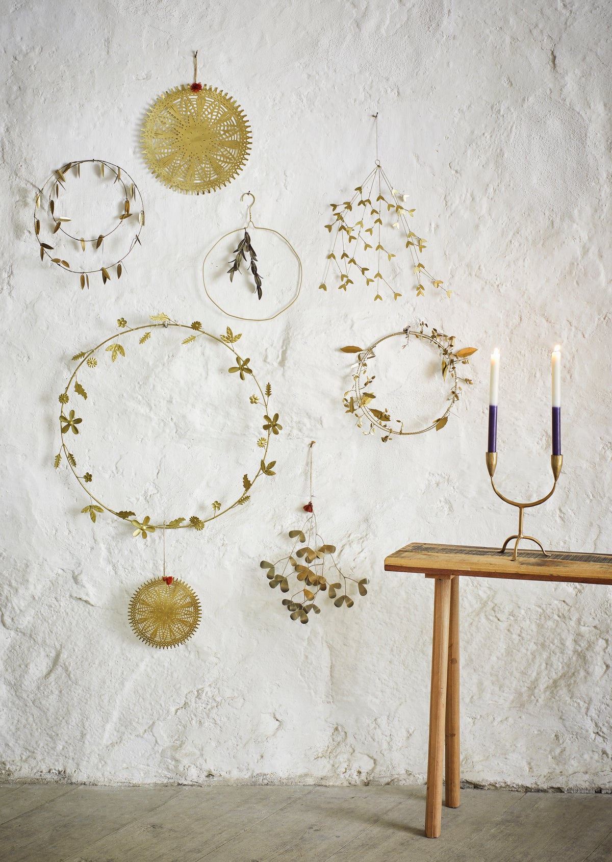 Handmade Iron Mistletoe